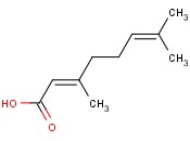 <span class='lighter'>2,6-OCTADIENOIC</span> ACID, <span class='lighter'>3,7-DIMETHYL-</span>