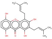 1,3,5,8-四羟基-2,4-双(3-甲基-2-丁烯基)-9H-氧杂蒽-9-酮