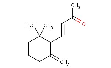 4-(2,2-二甲基-6-亚甲基<span class='lighter'>环己基</span>)-3-丁烯-2-<span class='lighter'>酮</span>