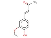 4-(4-羟基-3-<span class='lighter'>甲</span><span class='lighter'>氧</span><span class='lighter'>苯基</span>)-3-丁烯-2-酮