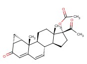 <span class='lighter'>17</span>-HYDROXY-1A,2A-METHYLENEPREGNA-4,6-DIENE-3,20-DIONE ACETATE