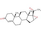 <span class='lighter'>16</span>,17-EPOXYPROGESTERONE