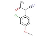 2-(2-氯-4-甲<span class='lighter'>氧</span>苯基)-3-<span class='lighter'>氧</span>丁腈