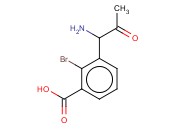 3-(1-AMINO-2-OXOPROPYL)-<span class='lighter'>2-BROMOBENZOIC</span> ACID