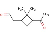 2-(3-ACETYL-2,2-DIMETHYLCYCLOBUTYL)ACETALDEHYDE