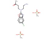 4-((2-<span class='lighter'>AMINOETHYL</span>)(5-CHLOROBENZO[D]OXAZOL-2-YL)<span class='lighter'>AMINO</span>)BUTAN-2-ONE (DIMETHANESULFONATE)