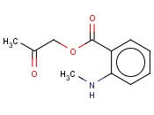 BENZOIC ACID, 2-(METHYLAMINO)-, 2-OXOPROPYL ESTER
