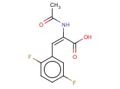 2-<span class='lighter'>乙酰</span><span class='lighter'>氨基</span>-3-(2,5-二氟苯基)-丙烯酸