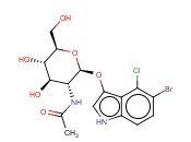 5-溴-4-氯-3-<span class='lighter'>吲哚</span>基-N-乙酰-Β-D-<span class='lighter'>氨基</span>葡萄糖苷