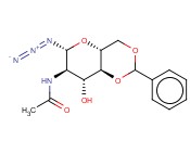 2-<span class='lighter'>乙酰</span><span class='lighter'>氨基</span>-4,6-亚苄基-2-脱氧-β-D-半乳糖-1-叠氮化物