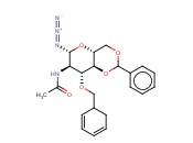 2-<span class='lighter'>乙酰</span><span class='lighter'>氨基</span>-3-O-苄基-4,6-O-亚苄基-2-脱氧-β-D-半乳糖-1-叠氮化物