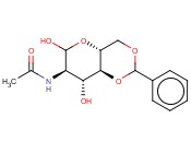2-<span class='lighter'>ACETAMIDO</span>-4,6-O-BENZYLIDENE-2-DEOXY-D-GLUCOPYRANOSE