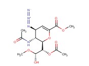 D-GLYCERO-D-GALACTO-NON-2-ENONIC ACID, 5-(ACETYLAMINO)-2,6-ANHYDRO-4-AZIDO-3,4,5-TRIDEOXY-, METHYL ESTER, 7-ACETATE