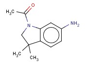 1-(6-<span class='lighter'>AMINO</span>-3,3-DIMETHYLINDOLIN-1-YL)ETHANONE