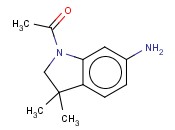 1-(6-AMINO-3,3-DIMETHYLINDOLIN-1-<span class='lighter'>YL</span>)<span class='lighter'>ETHANONE</span>