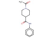 1-ACETYL-N-<span class='lighter'>PHENYLPIPERIDINE</span>-4-CARBOXAMIDE
