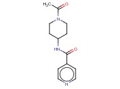 N-(1-ACETYL-4-PIPERIDINYL)-4-PYRIDINECARBOXAMIDE
