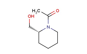 (2R)-1-ACETYL-2-<span class='lighter'>PIPERIDINEMETHANOL</span>