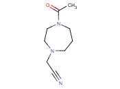 2-(4-<span class='lighter'>ACETYL</span>-1,4-DIAZEPAN-1-YL)<span class='lighter'>ACETONITRILE</span>