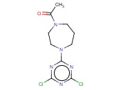 1-[4-(DICHLORO-1,3,5-TRIAZIN-2-<span class='lighter'>YL</span>)-1,4-DIAZEPAN-1-<span class='lighter'>YL</span>]<span class='lighter'>ETHAN</span>-1-ONE