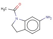 1-<span class='lighter'>ACETYL-6-AMINO</span>INDOLINE