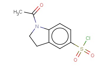 <span class='lighter'>1-ACETYL-2,3-DIHYDRO-1H-INDOLE-5-SULFONYL</span> <span class='lighter'>CHLORIDE</span>