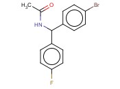 N-[(4-BROMOPHENYL)(4-FLUOROPHENYL)METHYL]ACETAMIDE