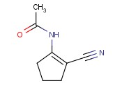 1-<span class='lighter'>乙酰</span><span class='lighter'>氨基</span>-2-氰基-1-环戊烯