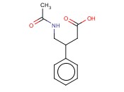 4-ACETYLAMINO-3-PHENYL-<span class='lighter'>BUTYRIC</span> ACID