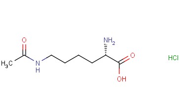 Nε-乙酰基-<span class='lighter'>L-</span>赖<span class='lighter'>氨酸盐酸盐</span>