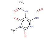 5-ACETYLAMINO-6-FORMYLAMINO-3-METHYLURACIL