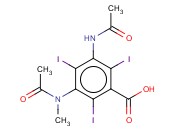 3-<span class='lighter'>乙酰</span><span class='lighter'>氨基</span>-5-[<span class='lighter'>乙酰</span>(甲基)<span class='lighter'>氨基</span>]-2,4,6-三碘苯甲酸