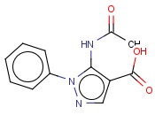 5-(<span class='lighter'>乙酰</span><span class='lighter'>氨基</span>)-1-苯基-1H-吡唑-4-甲酸
