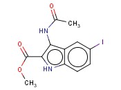 METHYL 3-ACETAMIDO-5-IODO-1H-INDOLE-2-CARBOXYLATE