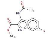 METHYL 3-ACETAMIDO-6-BROMO-1H-INDOLE-2-CARBOXYLATE