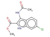 METHYL 3-ACETAMIDO-6-CHLORO-1H-INDOLE-2-CARBOXYLATE