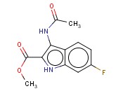 METHYL 3-ACETAMIDO-6-FLUORO-1H-INDOLE-2-CARBOXYLATE