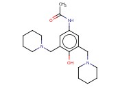 ACETAMIDE, N-[4-HYDROXY-3,5-BIS(1-PIPERIDINYLMETHYL)PHENYL]-