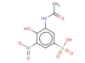 3-<span class='lighter'>乙酰</span>基<span class='lighter'>氨基</span>-4-羟基-5-硝基苯