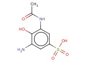 3-(<span class='lighter'>乙酰</span><span class='lighter'>氨基</span>)-5-<span class='lighter'>氨基</span>-4-羟基苯磺酸