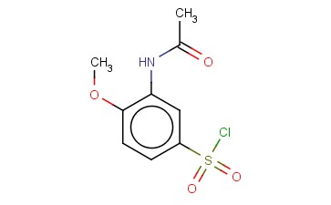 3-<span class='lighter'>乙酰</span><span class='lighter'>氨基</span>-4-<span class='lighter'>甲</span><span class='lighter'>氧基</span><span class='lighter'>苯</span><span class='lighter'>磺</span><span class='lighter'>酰</span><span class='lighter'>氯</span>