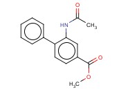 <span class='lighter'>4-BIPHENYLCARBOXYLIC</span> ACID, 2-ACETAMIDO-, METHYL ESTER