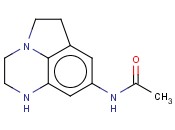 ACETAMIDE,N-(1,2,5,6-TETRAHYDRO-4H-PYRROLO(3,2,1-IJ)(QUINOLIN-8-YL))-
