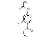 METHYL 4-(ACETYLAMINO)-<span class='lighter'>2-CHLOROBENZOATE</span>