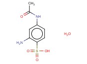 4-<span class='lighter'>乙酰</span><span class='lighter'>氨基</span>-2-<span class='lighter'>氨基</span>苯磺酸水合物