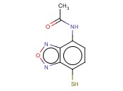 AABD-SH (=4-乙酰氨基-7-巯基-2,1,3-<span class='lighter'>苯</span>并恶<span class='lighter'>二</span>唑][<span class='lighter'>用于</span><span class='lighter'>高效</span><span class='lighter'>液</span><span class='lighter'>相</span><span class='lighter'>色谱</span><span class='lighter'>标记</span>]