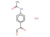 4-<span class='lighter'>ACETAMIDO</span>PHENYLGLYOXAL HYDRATE