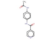 N-(4-ACETYLAMINO-PHENYL)-<span class='lighter'>ISONICOTINAMIDE</span>
