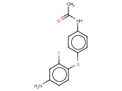 N-[4-[(4-<span class='lighter'>氨基</span>-2-氟苯基)硫]苯基]<span class='lighter'>乙酰</span>胺