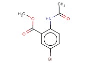 METHYL <span class='lighter'>2-ACETAMIDO-5-BROMOBENZOATE</span>